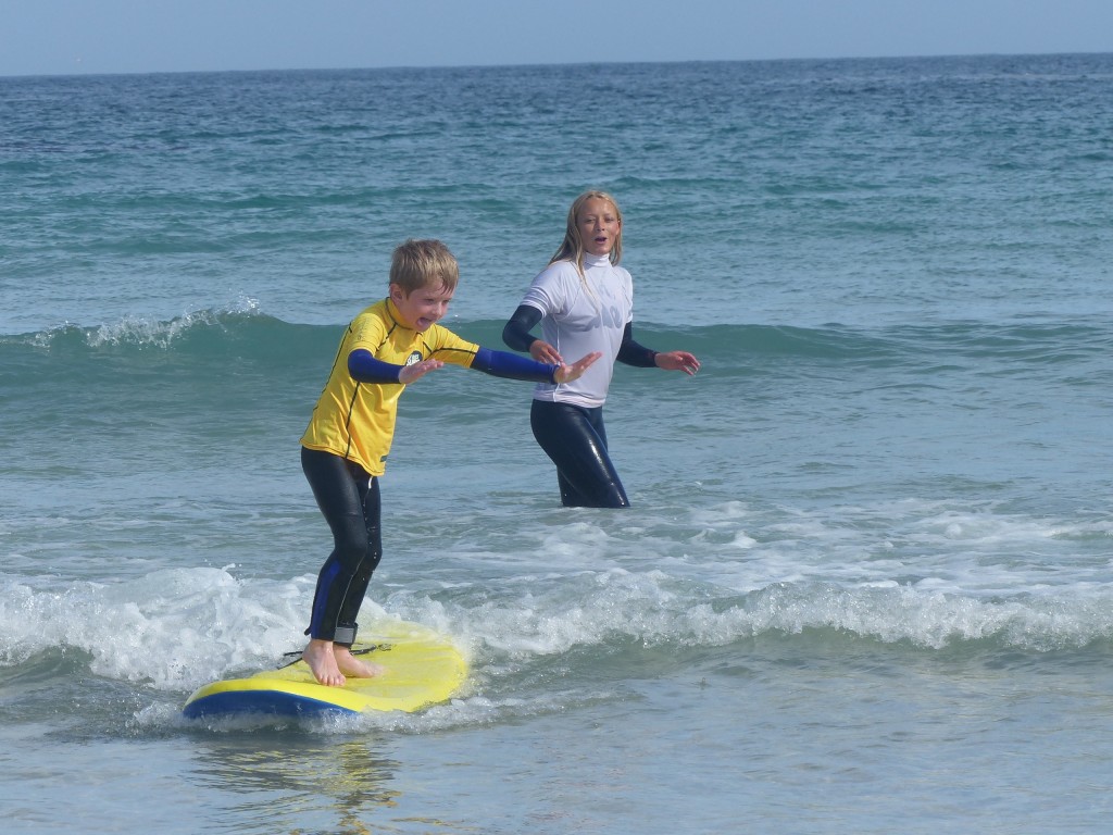 Melodie on Surf Club duty 